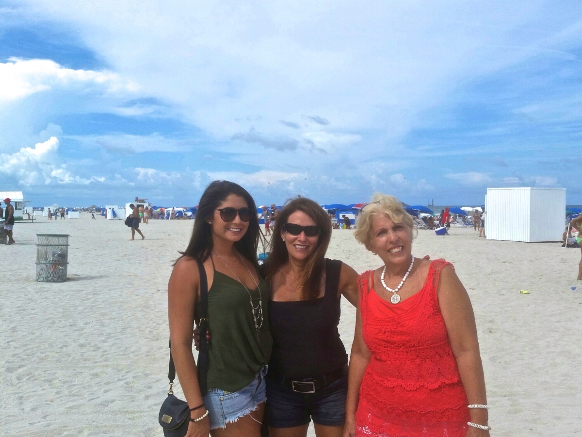 martica, mom, and i 